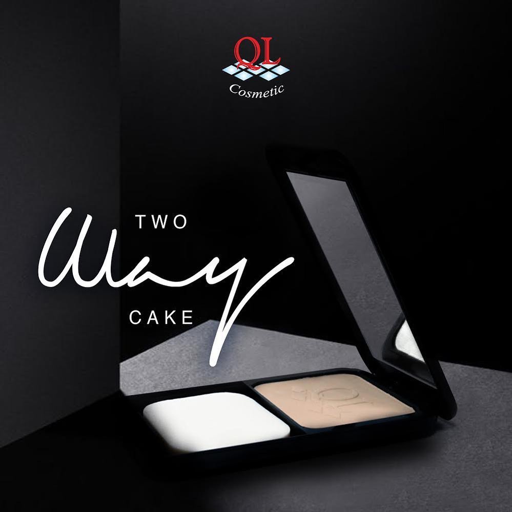 QL Cosmetic Whitening Two Way Cake TWC 10 gr