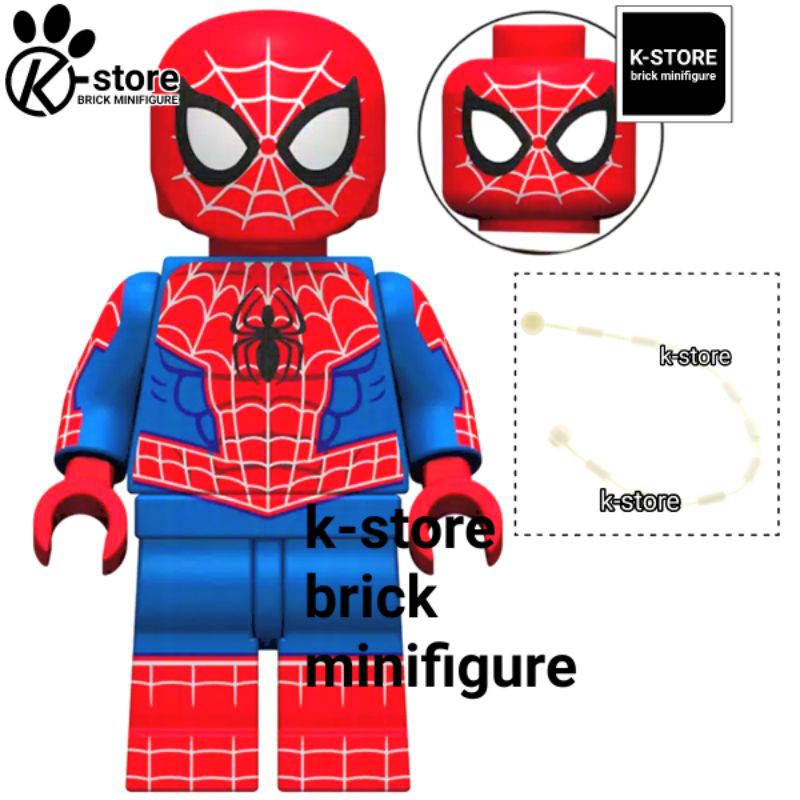 lego spider-man spider man into the spider-verse spiderman minifigure