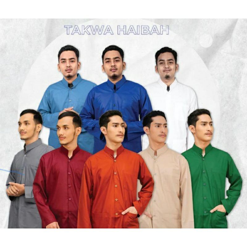 BAJU KOKO/TAQWA DALWA HAIBAH LENGAN PANJANG | KOKO DALWA