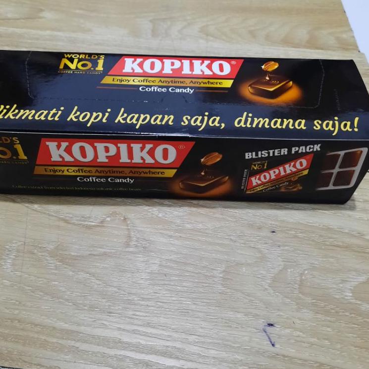 

[PRODUK 9VYEM] Kopiko Candy Blister Box isi 12 pcs @24gr CKS