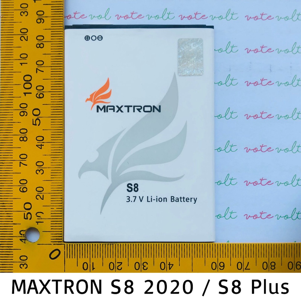 Baterai Batre Maxtron S8 2020 / S8 PLUS Battery Maxtron S8+ Original