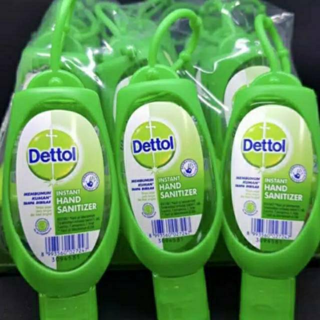 Gantungan Dettol Hand Sanitizer 50 ML Gantungan Warna Holder Hand sanitizer