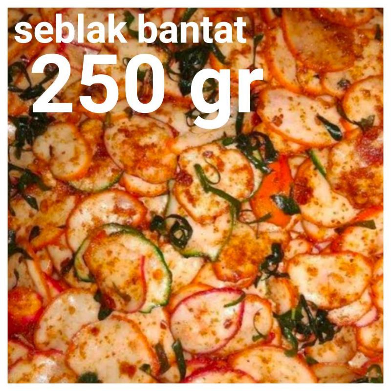 

Seblak Bantat Kencur daun jeruk 250 gr