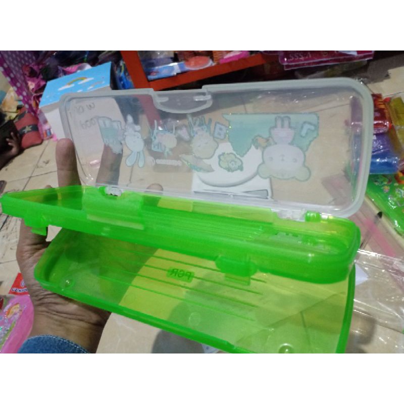 (110gr) tempat pensil lepak plastik gunindo-1
