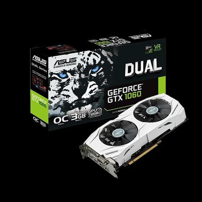VGA ASUS GeForce GTX 1060 3GB Dual DUAL-GTX1060-O3G