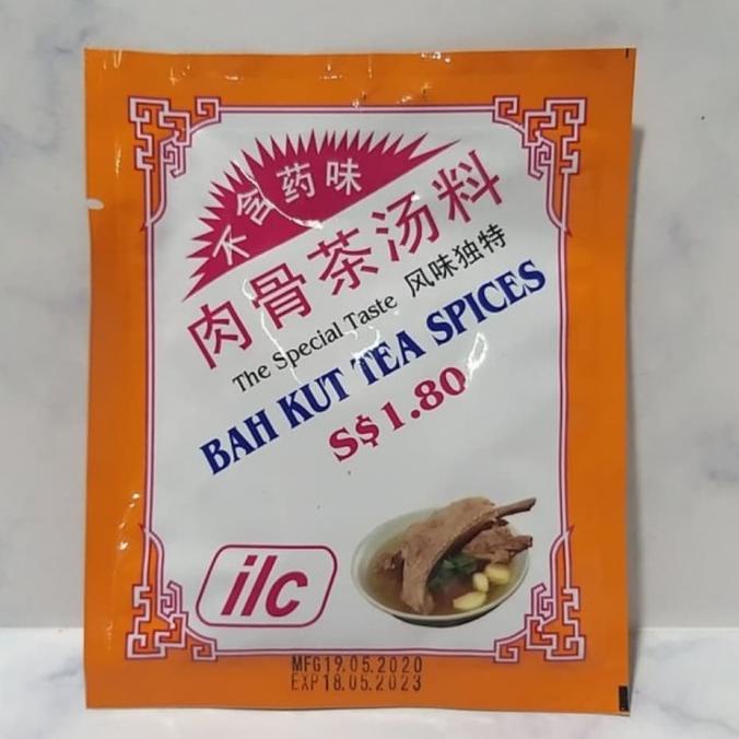 

[[COD]] BAH KUT TEA/ BAKUT TEH SPICES ILC SINGAPORE - 20 GRAM TERLENGKAP Kode 873