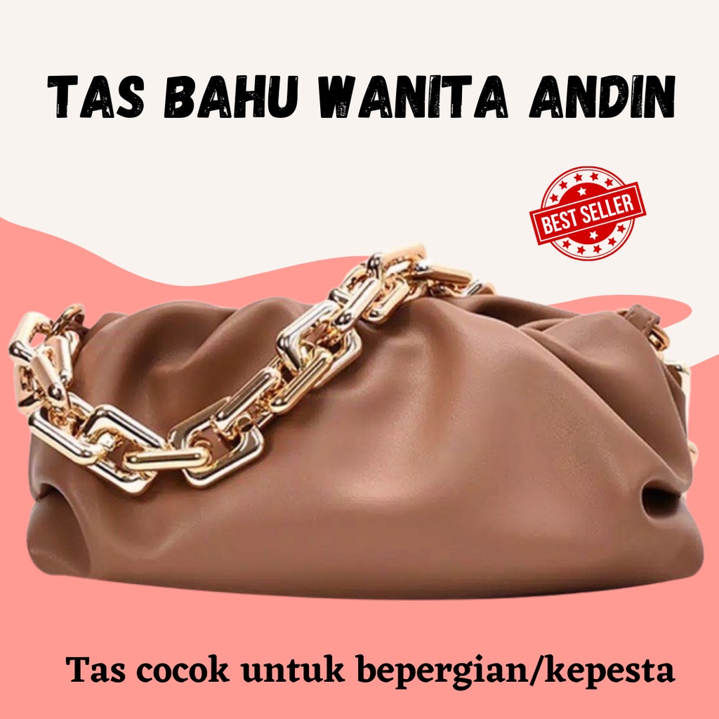 TERBARU!! TAS BAHU WANITA ANDIN ( 1 kg masuk 6 pcs ) TAS ANDIN SHOULDER BAG