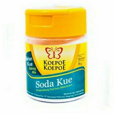 

Baking Soda / Soda Kue Koepoe Koepoe 81gr