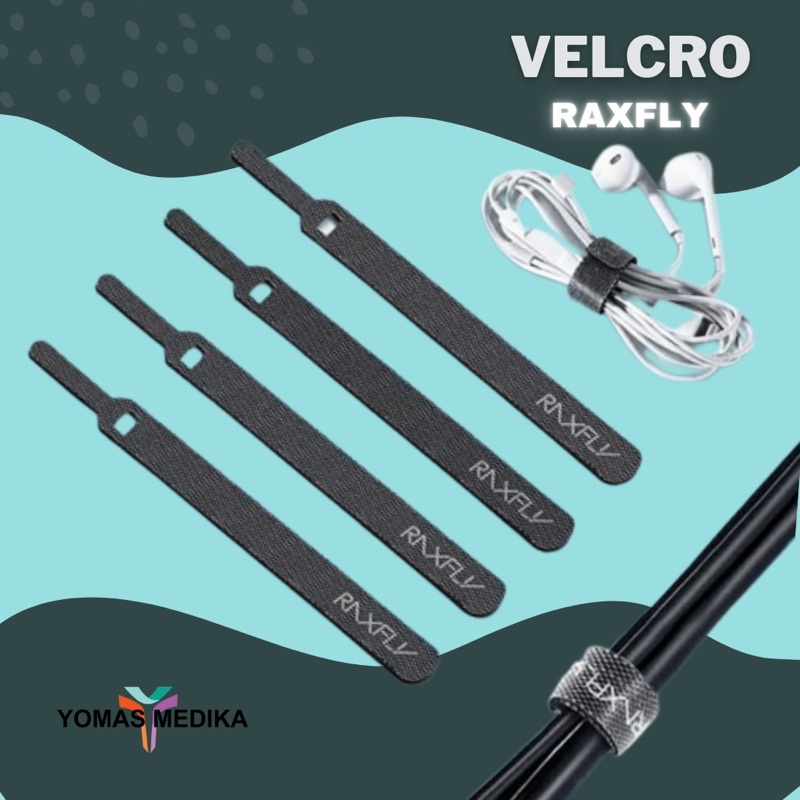 Velcro Raxfly Velkro Pengikat Kabel