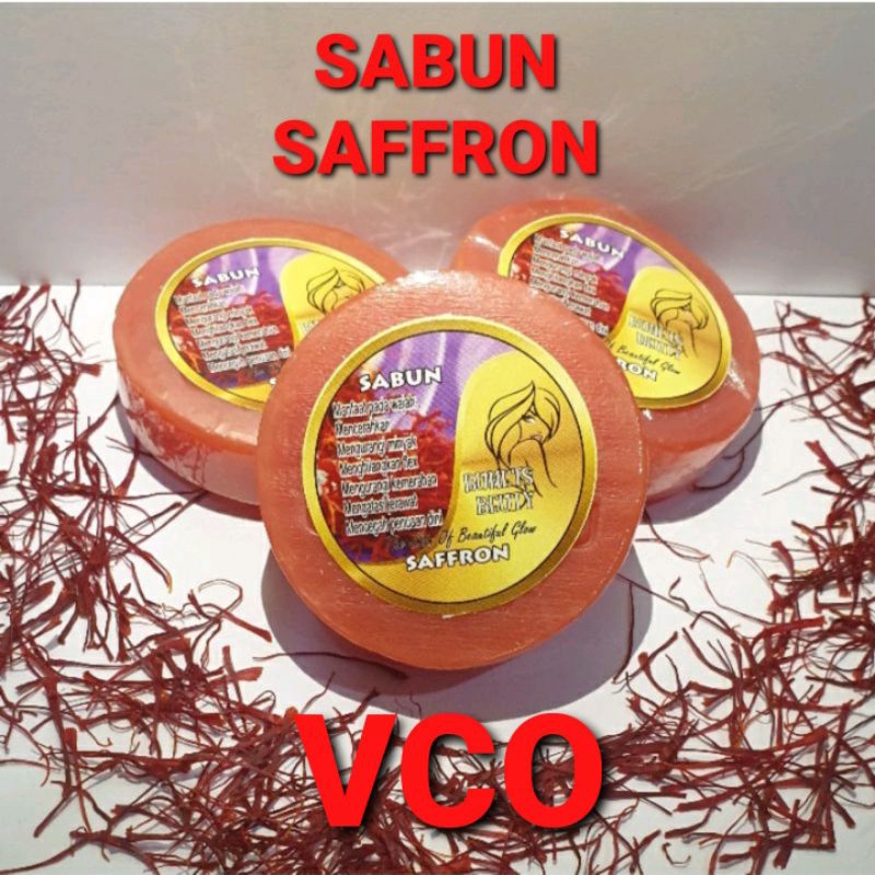 SABUN WAJAH SAFFRON 20 gr PEMUTIH WAJAH GLOWING ALAMI