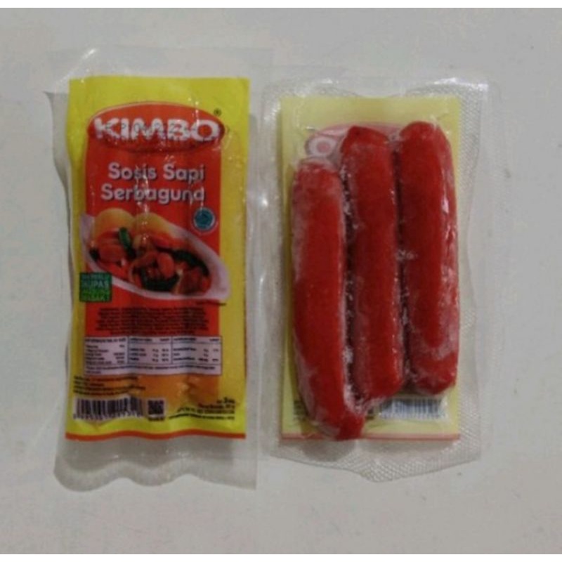 

KIMBO sosis sapi serbaguna isi 3pcs