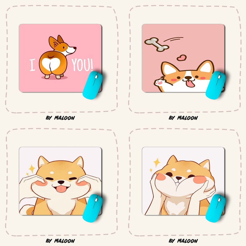 Mouse Pad Mousepad Cute Character Karakter Lucu 17