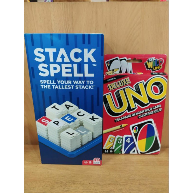 Stack pell and Deluxe uno