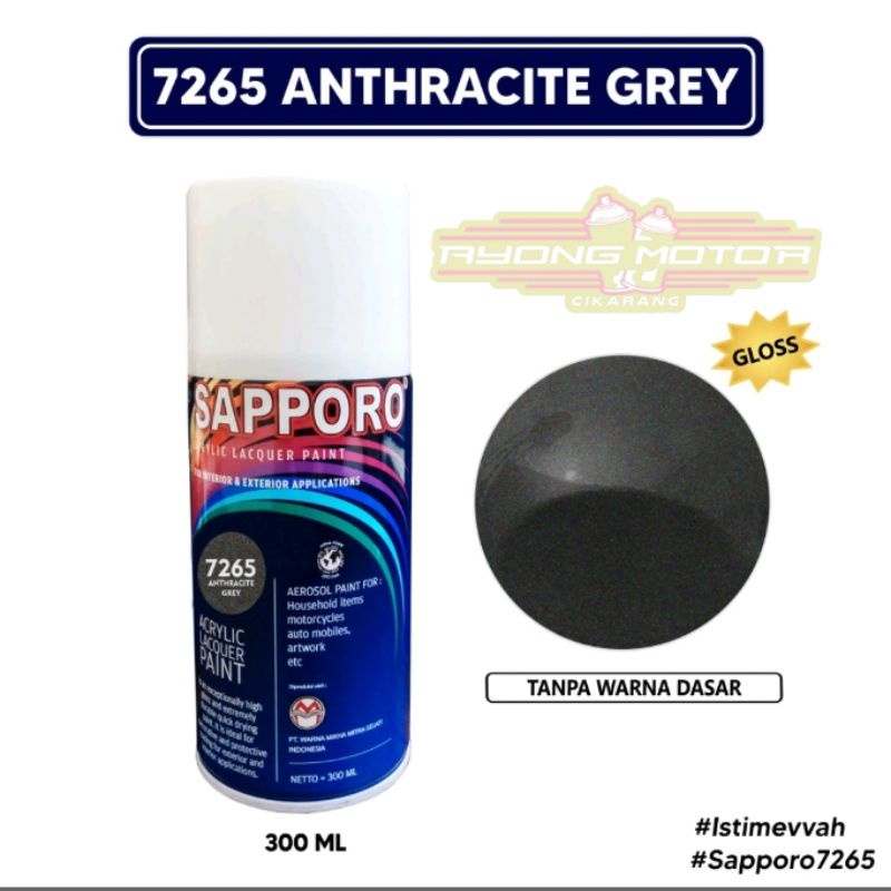 Sapporo 7265 Anthracite Grey