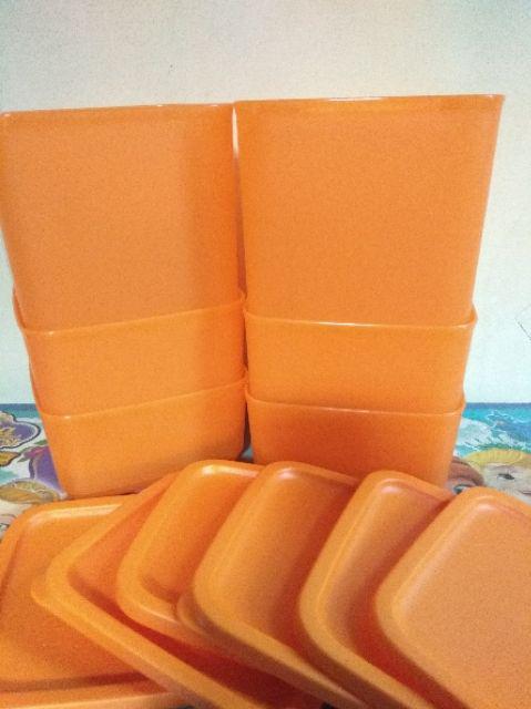 ( 3 Pcs ) Summer Fun - Tropical Fiesta - Pop Fiesta Warna Sama ( Tempay Makan ) Tupwr