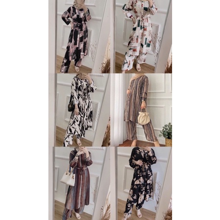 PIYAMA LONG SET RAYON
