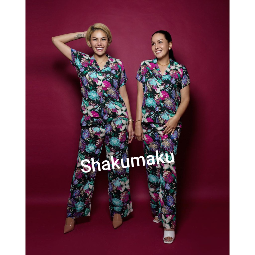 [READY STOCK] ZoAL Pajamas x Nikita Mirzani/ Floral