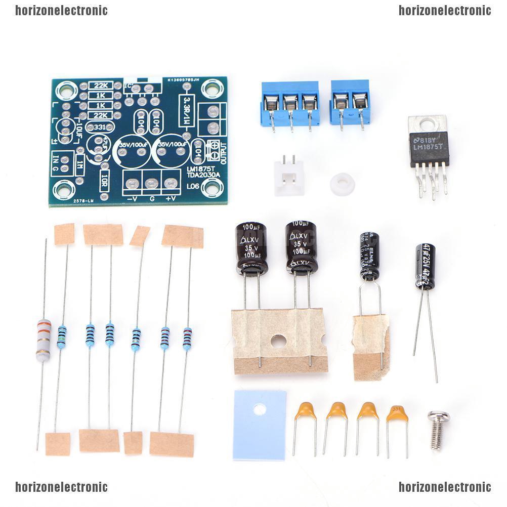 20W HiFi LM1875T Mono Channel Amplifier Board Stereo Audio Amplifier ...