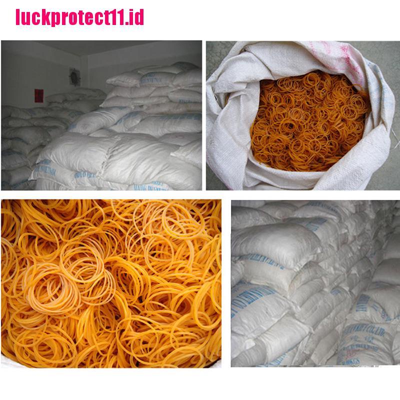 (LUCK) 100pcs Karet Gelang Elastis Untuk Mengencangkan Alat Tulis Sturdy