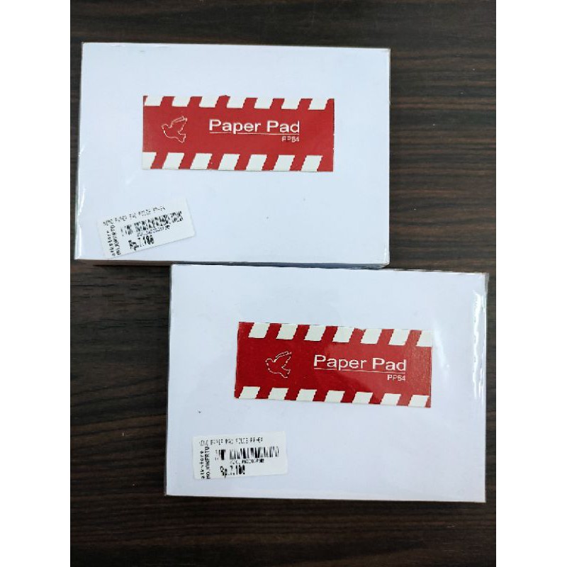 

Memo Paper Pad Polos PP-64 / Memo Pad / Buku Memo 100 Lembar