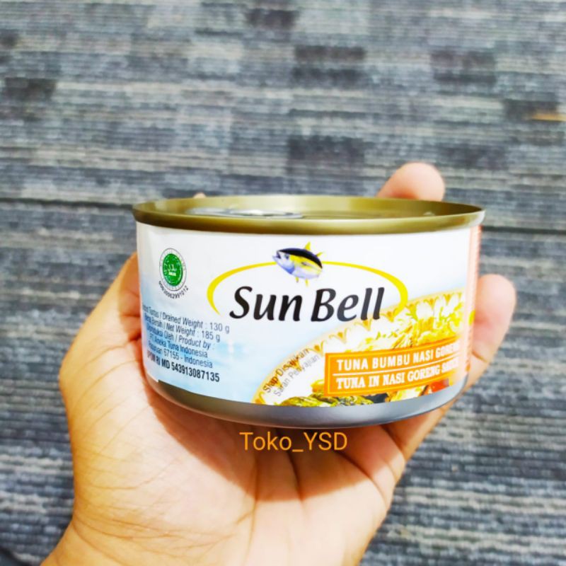 Sun Bell Tuna Kaleng / ikan tuna kaleng tuna bumbu nasi goreng sarden