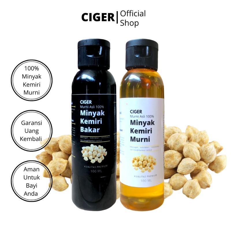 Jual Minyak Kemiri Murni Alami Penumbuh & Penebal Rambut Bayi & Dewasa ...