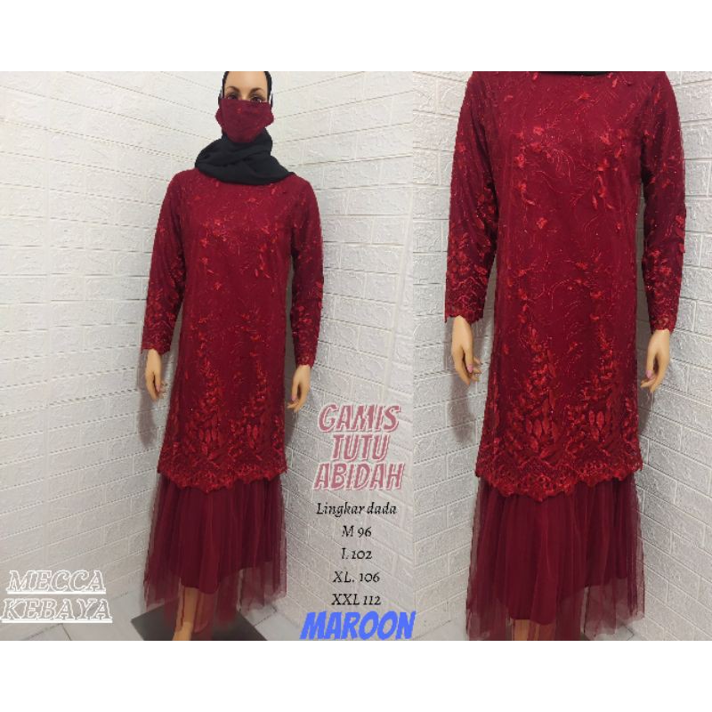 gamis tutu kebaya modern kebaya muslim kebaya murah kebaya tille polos