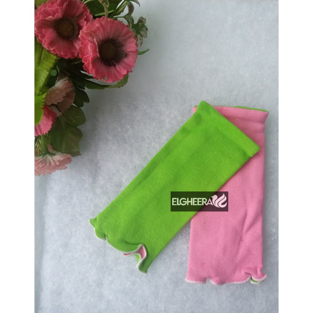 Manset kaos bolbal 15 - 20 CM-Hijau - Pink