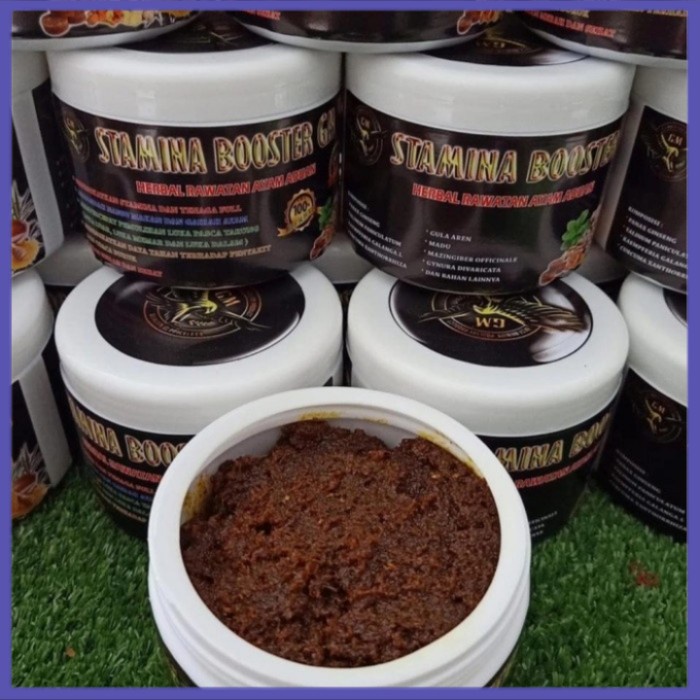 

✔ COD ✔ Jamu Herbal Ayam Jago Stamina Booster GM
