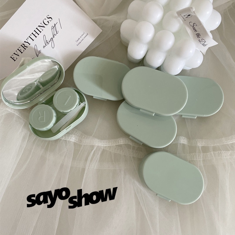 (NEW) SAYOSHOW - Softlens Case | Tempat Softlens Polos |