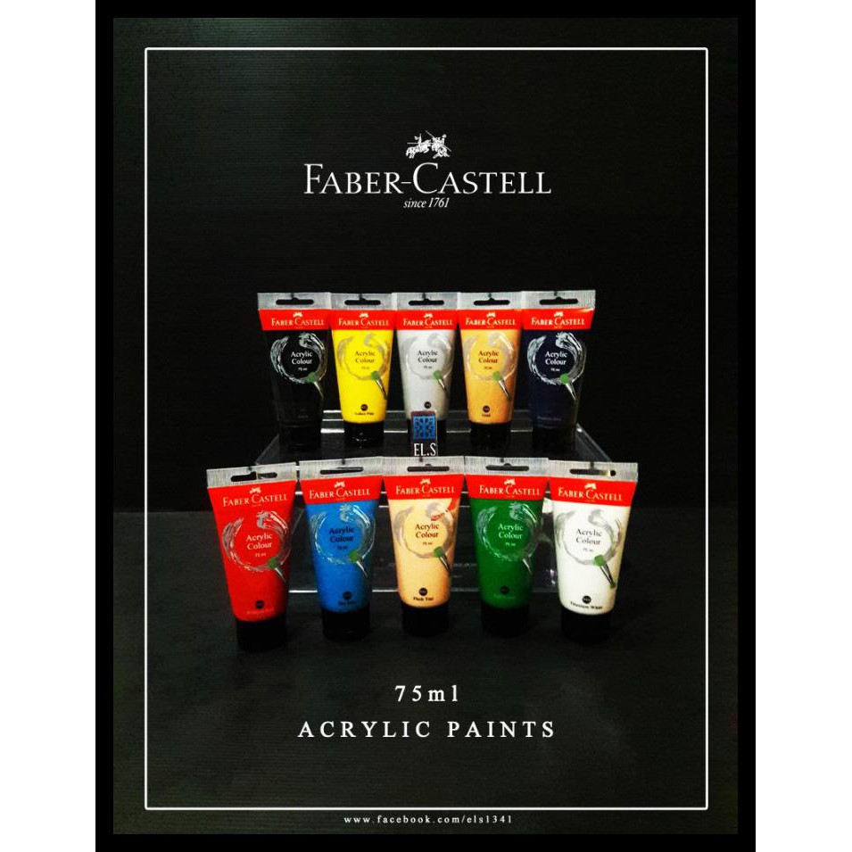 

Ready Faber Castell Acrylic 75 Ml - Cat Acrylic - Black
