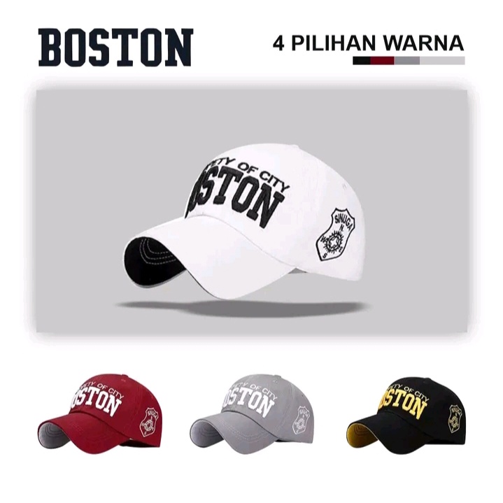 Topi Baseball Buston Premium Topi Pria Distro Topi Pria Terbaru