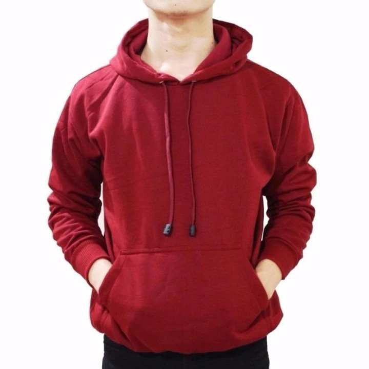 Hoodie Pria Semplice Hoodie Sweater Fleece TERMURAH