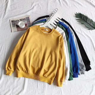 Sweater Kaos  Lengan  Panjang  Round Neck  Musim Gugur Untuk 