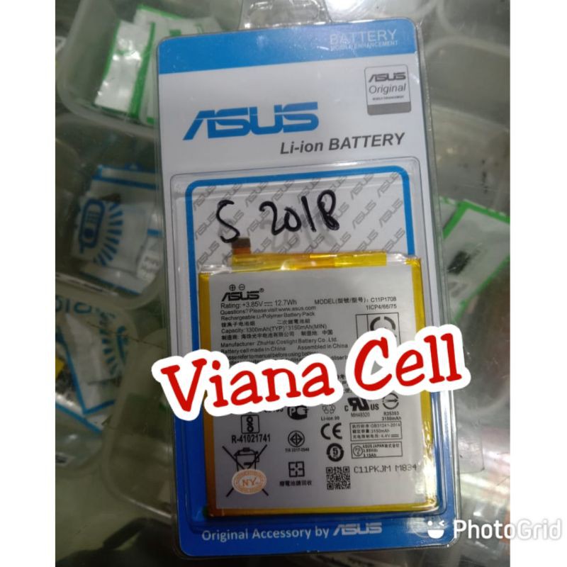 BATERAI ASUS ZENFONE 5 2018 / ZE620KL / BATERAI ASUS C11P1708 ORIGINAL