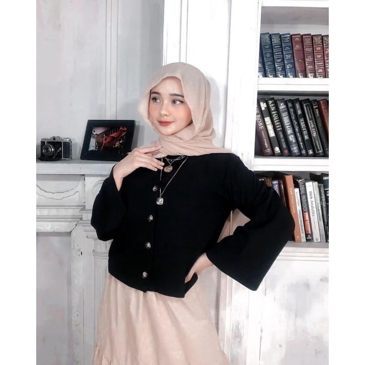 Kalung Hijab Panjang Berlayer / Hijab Multy Layered Necklace - Ruthbye232