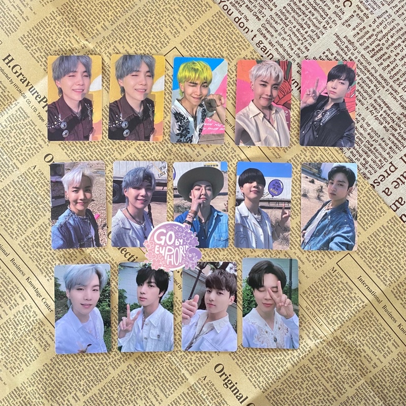 BTS Lucky Draw Butter PWS PST M2U Soundwave SW