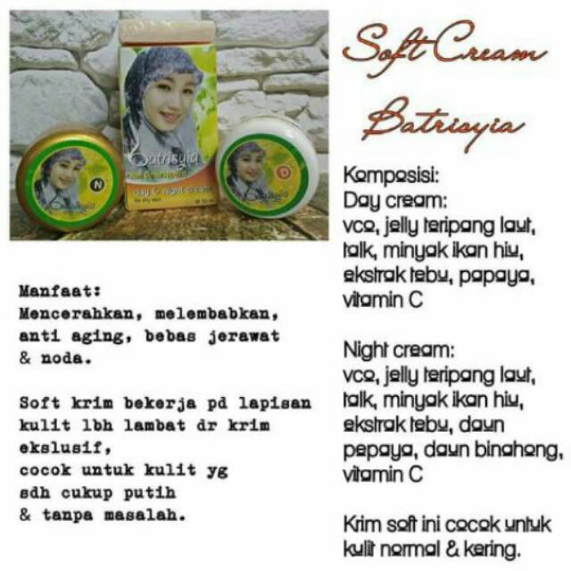 

Cream Reguler Batrisyia Herbal
