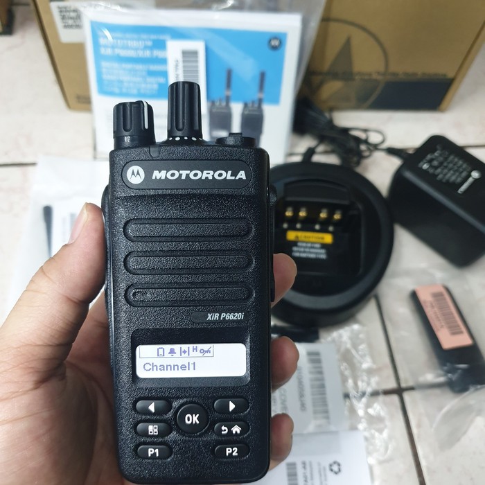 HT MOTOROLA XIR P6620i IS SECOND UHF 350 Mhz - MOTOTURBO XIR P6620i