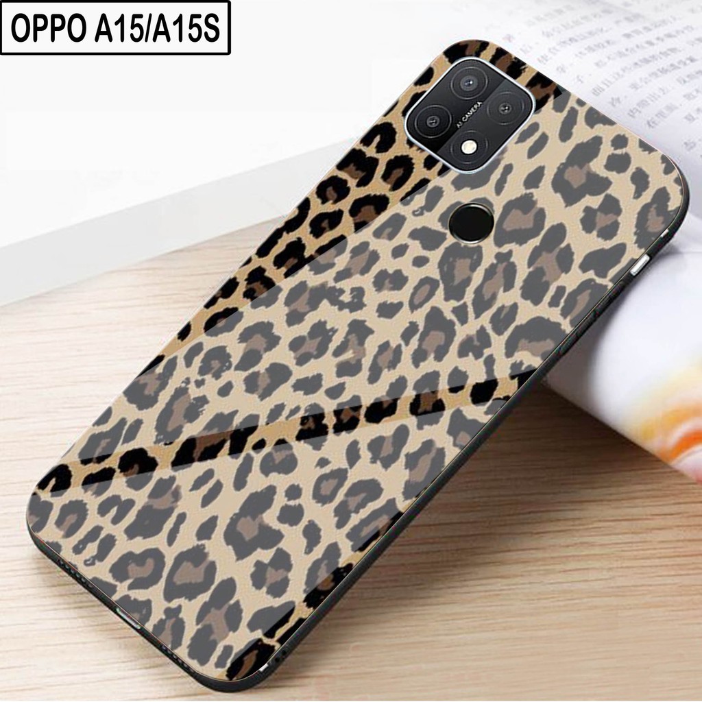 [S59] CASE OPPO A15 A15S (SoftCase Glass Kaca)  OPPO A15 A15S (Casing Hanphone)