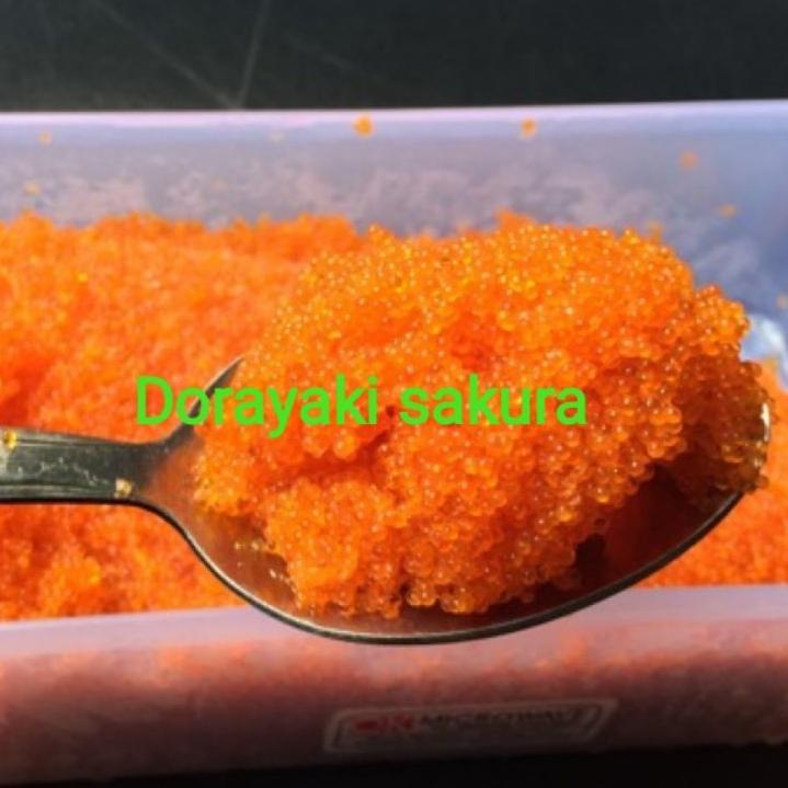

12.12 SALE Tobiko Orange 50gr / telur ikan terbang membuat mentai salmon terbaik