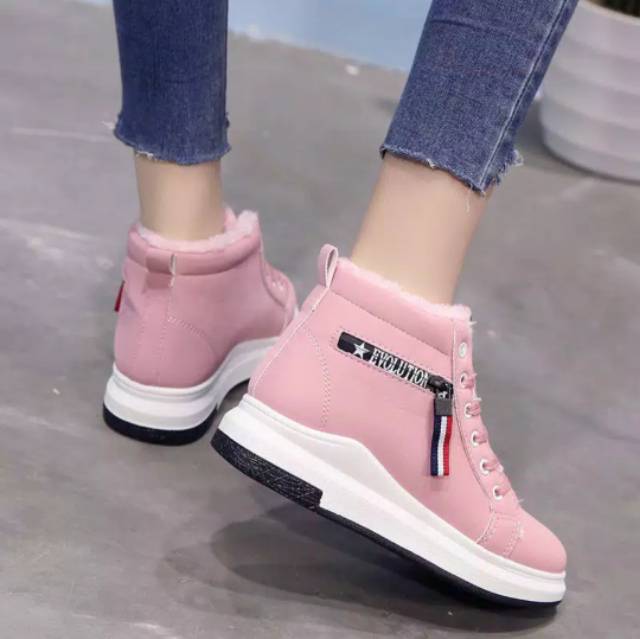 TmO - 8.8 Sale sepatu wanita sneakers fashion boots Zivi korean style