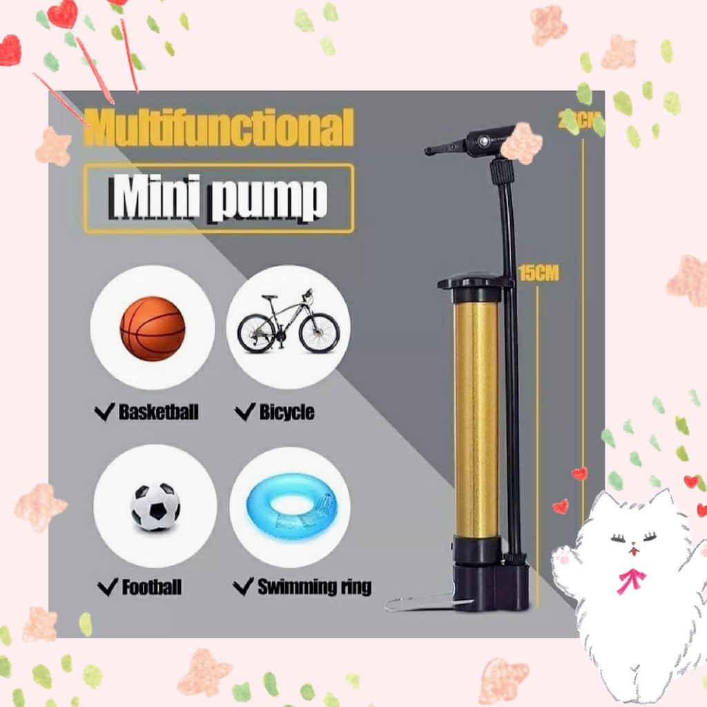 (FO) POMPA SEPEDA MINI PORTABLE SIMPLE MUDAH DI BWA KEMNA MANA