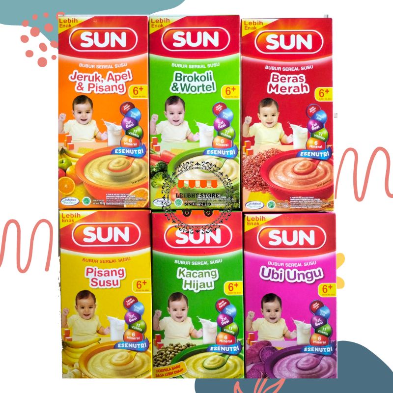 BUBUR SUN SEREAL SUSU KOTAK 120GR