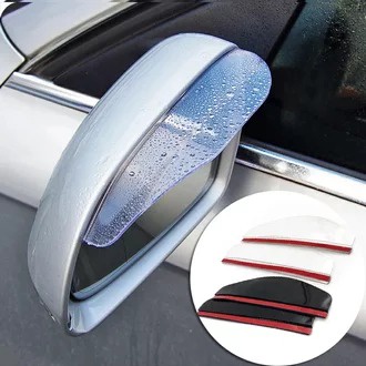 TALANG SPION Mobil Mika Talang Air Anti Hujan Topi Penahan Dan Pelindung Spion Mobil Car Mirror Cover