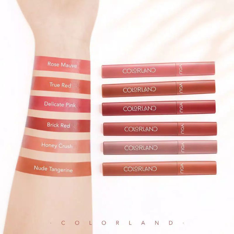 YOU Colorland powder Mousse Lip Satin/Lipcrem
