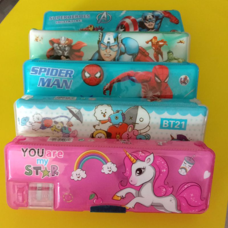 

Kotak Pensil Lampu Katakter