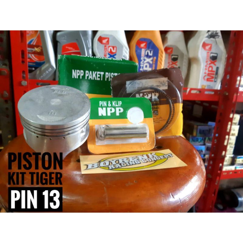 PISTON KIT TIGER PIN 13 150 sd 200 NPP - BOYRENK RACING