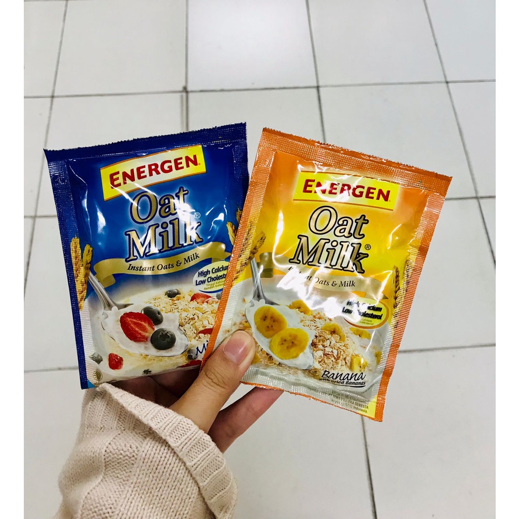 Energen - Oat Milk Drink Instant Mix Berries / Banana - 1 sachet
