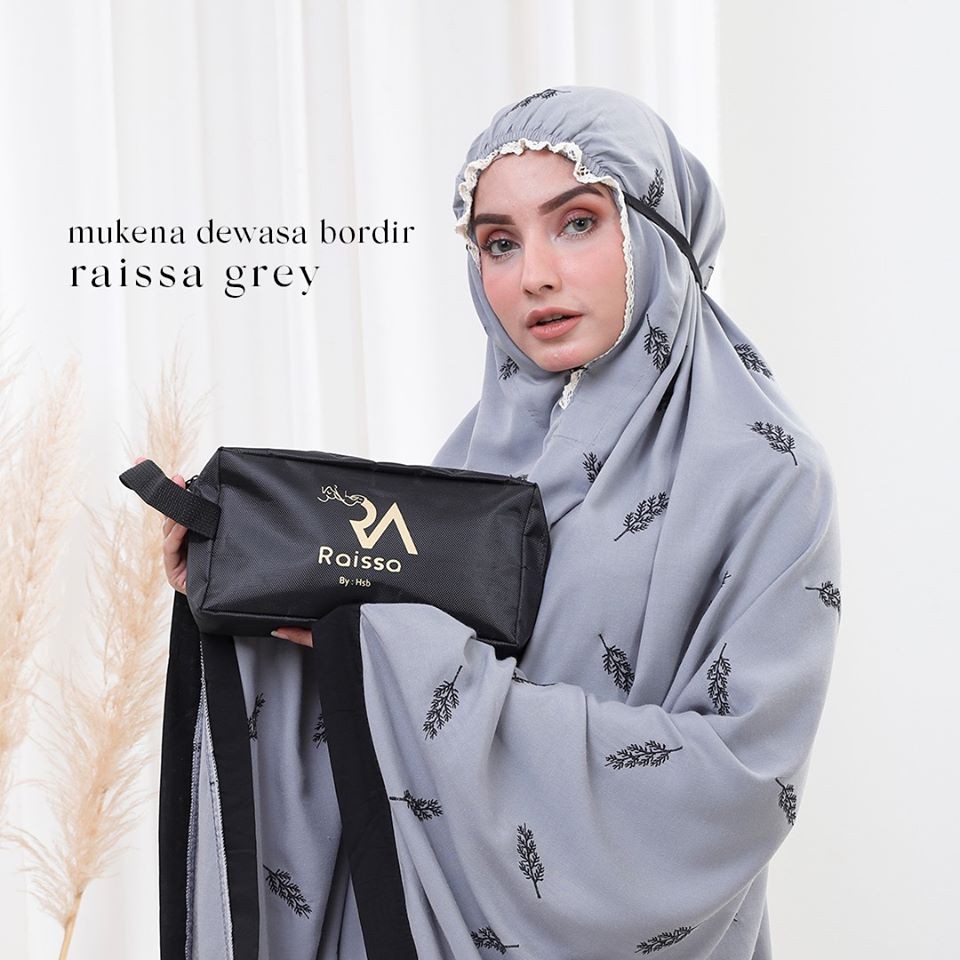 Mukena Dewasa Rayon Bordir Raissa